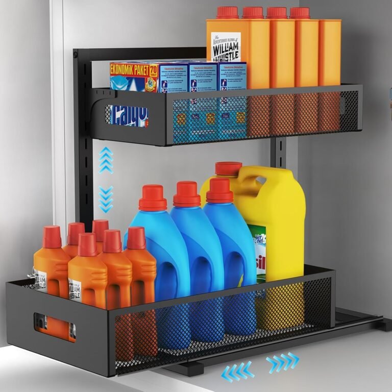 Sink Organizer: 10 Tested Steps For Better Under-Sink Storage in 2026 6 71niy0tGp2L. AC SL1500 HOMYZY