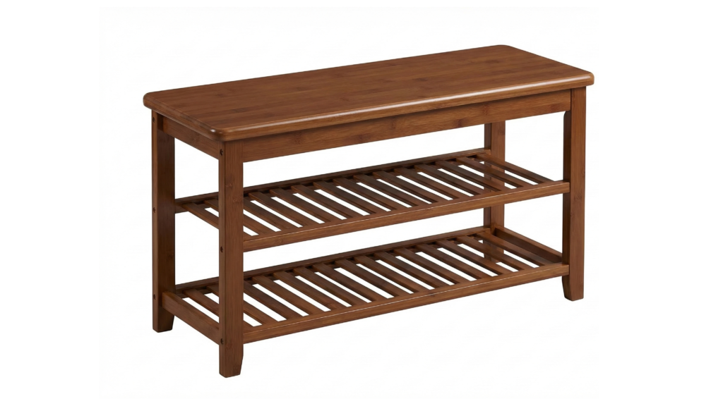 bamboo shoe bench 2 HOMYZY