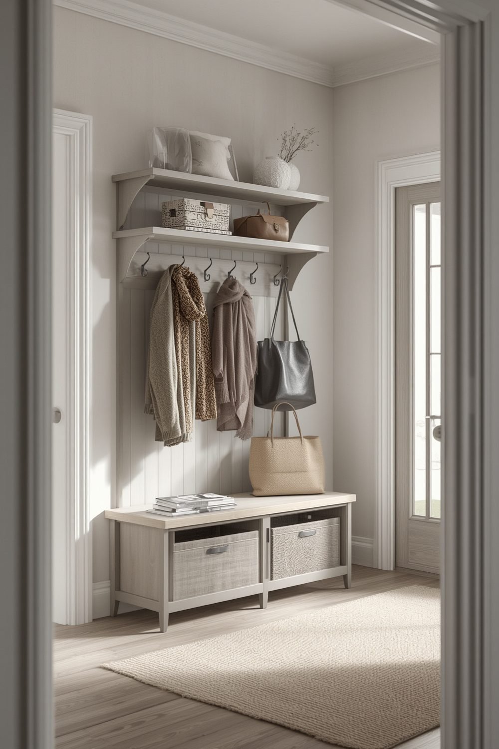 Wall Mounted Coat Rack