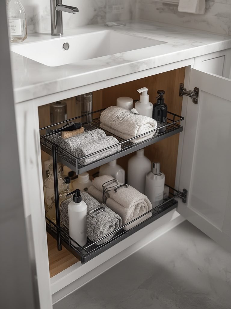 Sink Organizer: 10 Tested Steps For Better Under-Sink Storage in 2026 2 sink organizer in action
