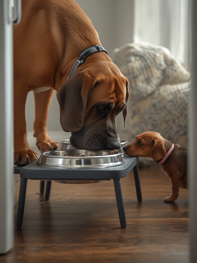 Best Elevated Dog Bowls: Niubya Raised Feeder Review (2026) 2 raised dog feeder with stainless bowls dishwasher safe